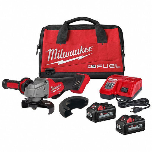 Milwaukee 2880-22 M18 FUEL 4-1/2 in / 5 in. Braking Grinder with No-Lock Paddle Switch Kit - KVM Tools Inc.KV800TW2