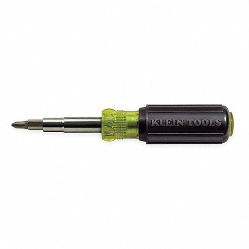 Klein 32500 Multi-Bit Screwdriver / Nut Driver, 11-in-1, Ph, Sl, Sq, Torx Bits, 6-Piece, 8 Tips - KVM Tools Inc.KV2RKT1