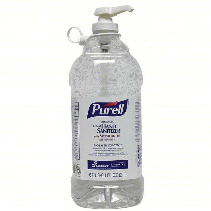 Skilcraft Purrell 8520-01-579-3825 Hand Sanitizer Gel Bottle PK4 - KVM Tools Inc.KV30XR18