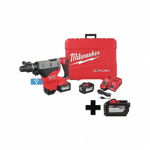 Milwaukee 2718-22HD, 48-11-1812 Cordless Rotary Hammer Kit, 18.0V, Li-ion - KVM Tools Inc.KV338AP1