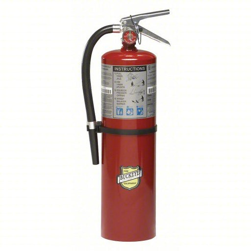 Buckeye 11340 Fire Extinguisher, 4A:80B:C, Dry Chemical, 10 lb - KVM Tools Inc.KV35WT09