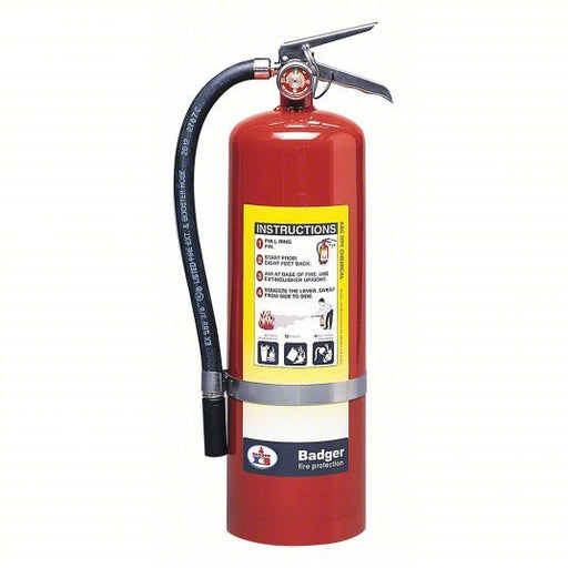 Badger B10M Fire Extinguisher, 4A:80B:C, Dry Chemical, 10 lb - KVM Tools Inc.KV36MA18