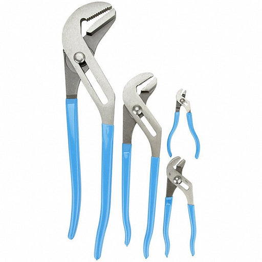 Channellock PC-1 Tongue and Groove Plier Set, Dipped, 4Pcs. - KVM Tools Inc.KV38GU20