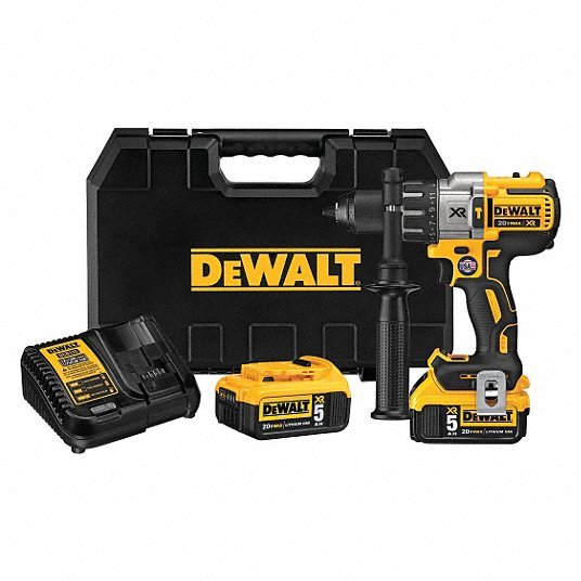 DeWalt DCD996P2 20.0 V Hammer Drill, Battery Included, 1/2 in Chuck - KVM Tools Inc.KV39RV78