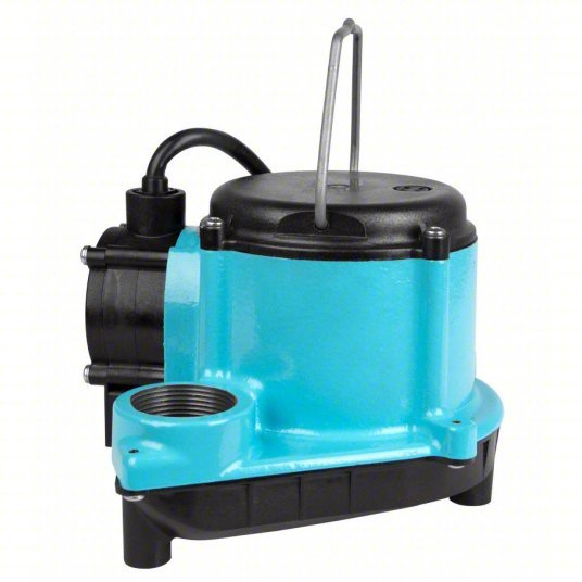 Little Giant 506158 1/3 HP 1-1/2 in. F Submersible Sump Pump 115V Diaphragm - KVM Tools Inc.KV3P639