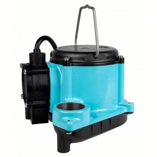 Little Giant 506158 1/3 HP 1-1/2 in. F Submersible Sump Pump 115V Diaphragm - KVM Tools Inc.KV3P639