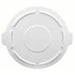 Rubbermaid FG264560WHT Trash Can Top BRUTE(R), Round, Flat, For 44 gal Cntnr Cap, Plastic - KVM Tools Inc.KV3U627