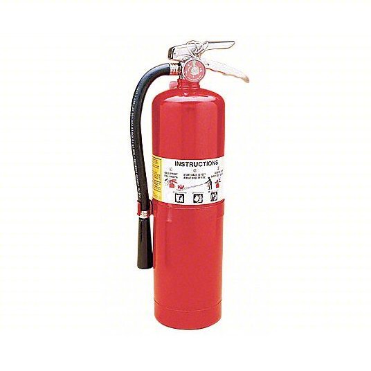 Amerex B441 Fire Extinguisher, 4A:80B:C, Dry Chemical, 10 lb - KVM Tools Inc.KV3YWE1