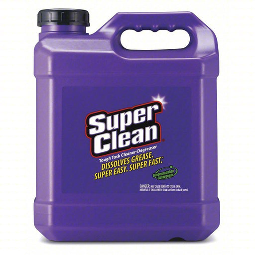 Superclean 101724 Cleaner/Degreaser, Water-based Parts Washer, Jug, 2.5 gal, Ready to Use, Nonflammable, Citrus PK2 - KVM Tools Inc.KV3ZLD4