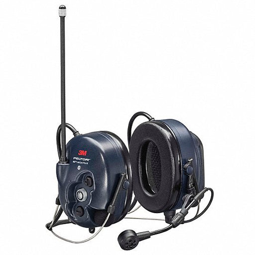 3M Peltor MT73H7B4D10-NA Behind-the-Neck Communication Headset, 28 dB, Dark Blue - KVM Tools Inc.