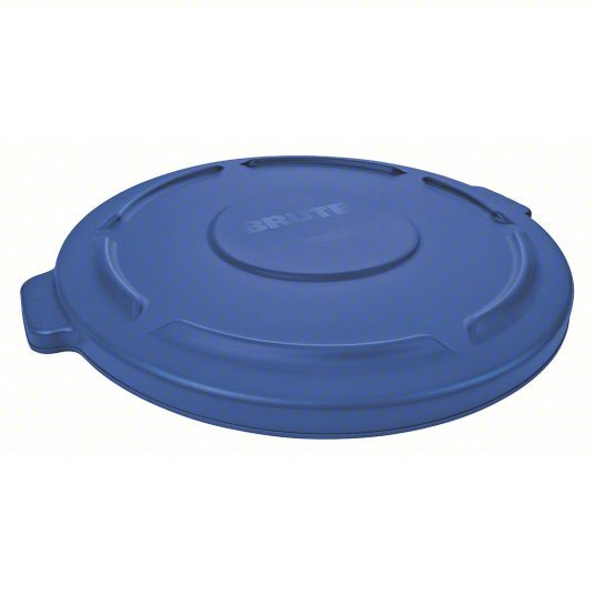 Rubbermaid 1779636 Trash Can Top BRUTE(R), Round, Flat, For 44 gal Cntnr Cap, Plastic - KVM Tools Inc.KV40PM49