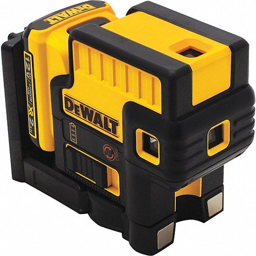 Dewalt DW085LR Dot Laser 5 Beams, 5 Dots, 0 Lines, Red, 100 ft Range w/o Detector - KVM Tools Inc.KV410D09