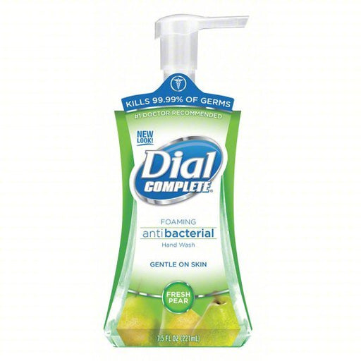 Dial 02934 Foam, 7.5 oz, Pump Bottle, Fresh Pear Fragrance, Antibacterial, 8 PK - KVM Tools Inc.KV41D347