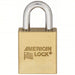 American Lock A3900SWO Padlock, Coreless, Standard Shackle, Rectangular Brass Body, Boron Shackle, 3/4 in W - KVM Tools Inc.KV430J31