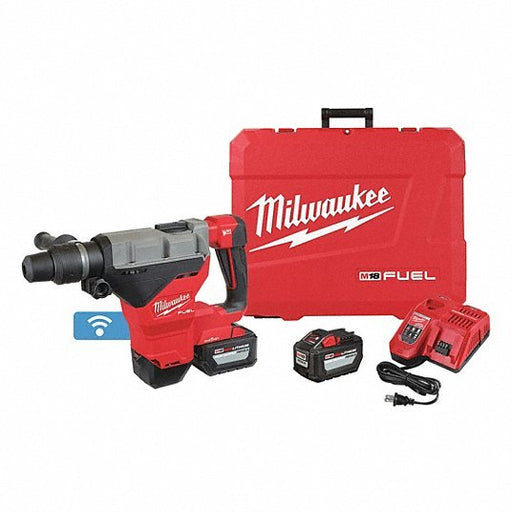 Milwaukee 2718-22HD M18 FUEL 1-3/4" SDS MAX Rotary Hammer Kit w/ (2) 12.0 Battery - KVM Tools Inc.KV494F40