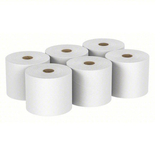 Ability One 8540-01-667-1042 Paper Towel Roll White, 8 in Roll Wd, 1,000 ft Roll Lg, Continuous Sheet Lg, 6 PK - KVM Tools Inc.KV494M32