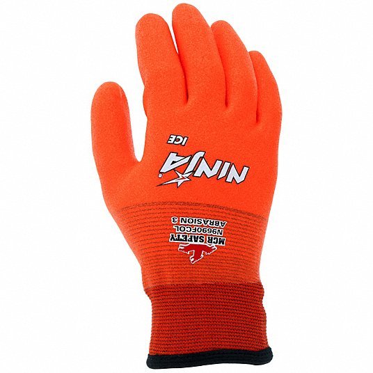 MCR Safety N9690FCOL Cold Protection Gloves, Acrylic Terry Lining, L - KVM Tools Inc.KV49DD16