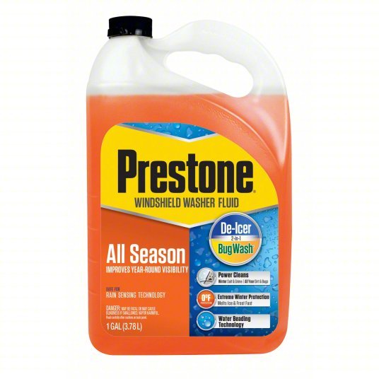 Prestone AS658 1 gal Windshield Washer/De-Bug/De-Icer/Water Repellent Bottle PK6 - KVM Tools Inc.KV49XW75