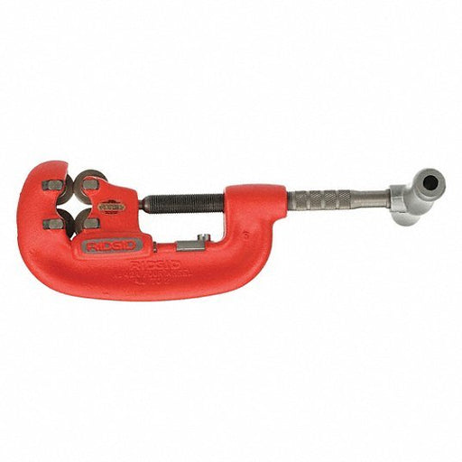 Ridgid 42-A Pipe Cutter 3/4 in – 2 in OD Cutting Capacity, Std 4-Wheel Cutter, 18 in Tool Lg - KVM Tools Inc.KV4CW52