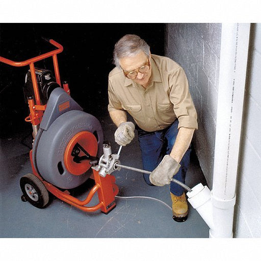 Ridgid K-7500 C-100 250 ft Corded Drain Cleaning Machine, 115V AC - KVM Tools Inc.KV4CX14