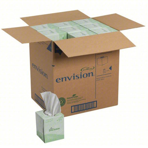 Georgia-Pacific 47510 Envision 2 Ply Facial Tissue, 85 Sheets - KVM Tools Inc.KV4DJV5