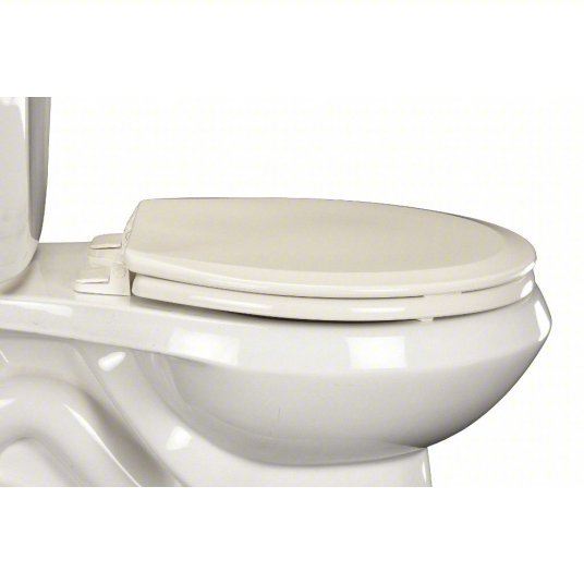 Centoco GR700-001 Toilet Seat White, Plastic, External Check Hinge, 1 3/4 in Seat Ht, 16 1/4 in Bolt to Seat Front - KVM Tools Inc.KV4FTJ9