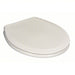 Centoco GR700-001 Toilet Seat White, Plastic, External Check Hinge, 1 3/4 in Seat Ht, 16 1/4 in Bolt to Seat Front - KVM Tools Inc.KV4FTJ9