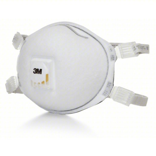 3M 8212 N95 Disposable White Particulate Respirator w/ Valve 10pk. - KVM Tools Inc.KV4JG36