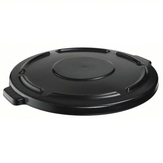 Rubbermaid FG264560BLA Trash Can Top BRUTE(R), Round, Flat, For 44 gal Cntnr Cap, Plastic - KVM Tools Inc.KV4LZL8