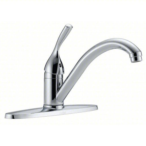 Delta 100-DST Low Arc Kitchen Faucet Delta, NA, Chrome Finish, 1.8 gpm Flow Rate, 8 11/16 in Spout Lg - KVM Tools Inc.KV4NLK3