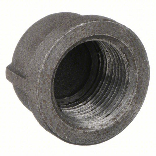 Anvil 0318900529 Round Cap Malleable Iron, 1/2 in Fitting Pipe Size, Female NPT, Class 150 - KVM Tools Inc.KV4WJU7