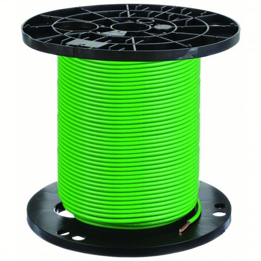 Southwire 20497401 Building Wire 6 AWG Wire Size, 1 Conductors, 500 ft Lg - KVM Tools Inc.KV4WZN3