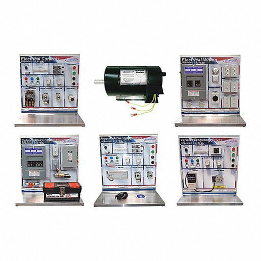 Learn Lab 722301511725 Classroom Vocational Training Set W Allen Bradley & LOTO, English - KVM Tools Inc.KV52JR73