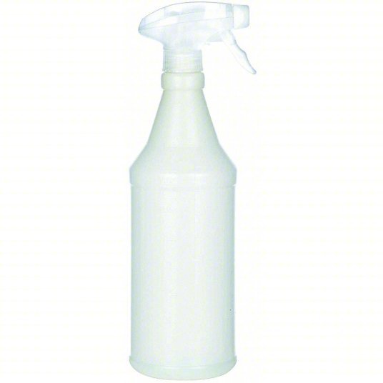 Ability One 8125-01-577-0210 Spray Bottle 24 oz 8 1/8 H White PK3 - KVM Tools Inc.KV55VD62