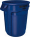 Rubbermaid FG262000BLUE 20 Gal Polyethylene Round Trash Can, Blue - KVM Tools Inc.KV35ZU63