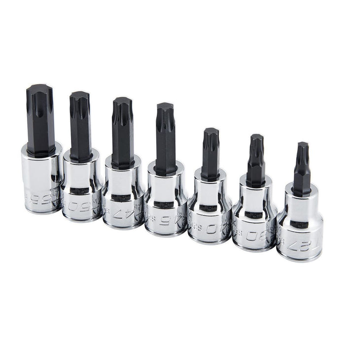 Icon 56337 3/8 in. Drive Professional TORX Bit Socket Set, 7-Piece - KVM Tools Inc.KVHF56337