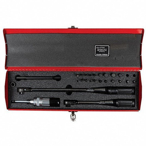 Klein 57060 Master Electrician's Torque Wrench Set, 25-Piece - KVM Tools Inc.