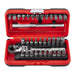 Icon 58074/RXFT-35 Locking Flex Head Ratchet and Bit Set, 35-Piece - KVM Tools Inc.KVHF58074