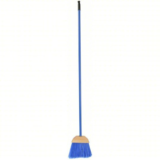 Ability One 7920-01-458-8208 Angle Broom 7 in Sweep Face, Medium, Synthetic, Blue Bristle, 5 in Bristle Lg, Aluminum - KVM Tools Inc.KV5LG99