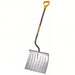 True 1638900 Snow Shovel 18 in Blade Wd, Steel, 39 in Handle Lg, D-Grip, 14 1/2 in Blade Ht - KVM Tools Inc.KV5W938