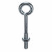 KVM Tools U17420.050.0400 Routing Eye Bolt Without Shoulder, 1/2"-13, 4 in Shank, 1 in ID, Steel, Zinc Plated - KVM Tools Inc.KV35Z443