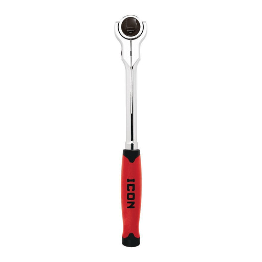 Icon 64703 1/2 in. Drive Professional Swivel Head Ratchet with Comfort Grip - KVM Tools Inc.KVHF64703