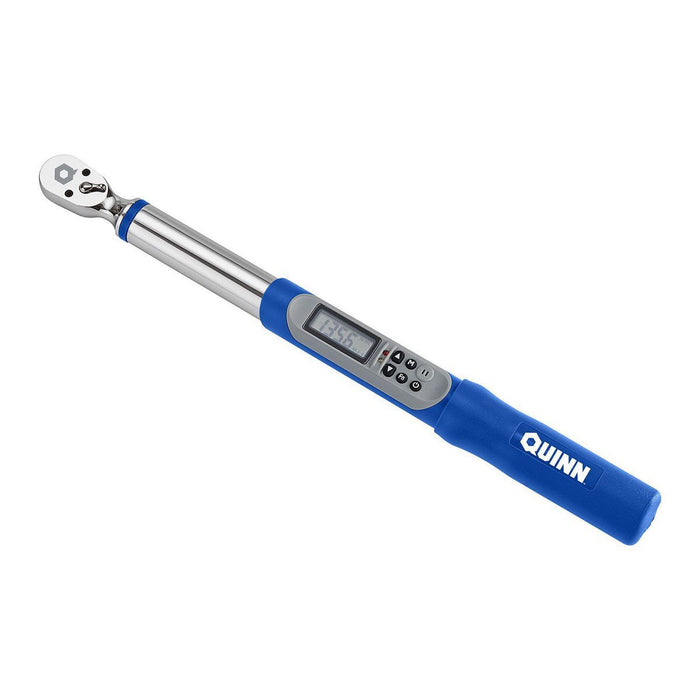 Quinn 64915 3/8 in. Drive 5-100 ft. lb. Digital Angle Torque Wrench - KVM Tools Inc.KVHF64915