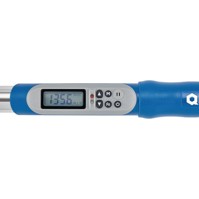 Quinn 64915 3/8 in. Drive 5-100 ft. lb. Digital Angle Torque Wrench - KVM Tools Inc.KVHF64915