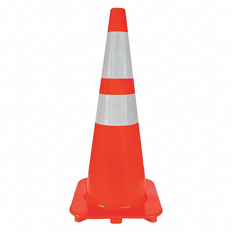 KVM Tools KV6FGZ5 Traffic Cone, 28In, Orange — KVM Tools Inc.