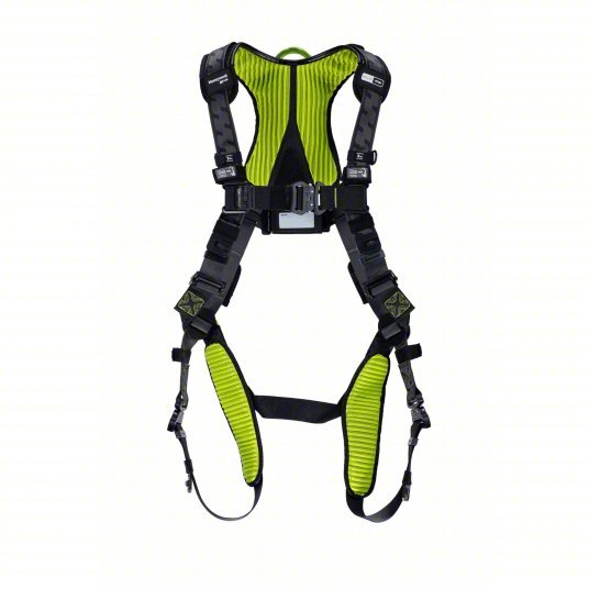 Honeywell H7IC1A4 Fall Protection Harness, Racing Style, 3XL/4XL, Poly