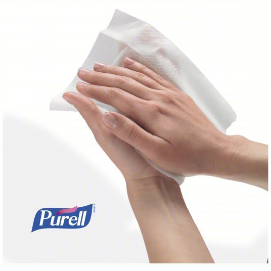 Purrell 9113-06 Hand Sanitizer Wipes Canister, 270 Wipes per Container, Citrus, FDA - KVM Tools Inc.KV12H935