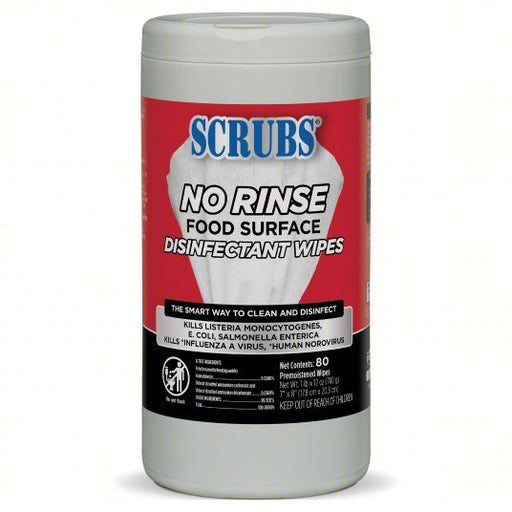 Scrubs 97080 Disinfecting Wipes, Fresh, 80 ct - KVM Tools Inc.KV811PD1