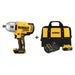 Dewalt DCF899B & DCB205CK Impact Wrench: 1/2 in Square Drive Size, 1,200 ft-lb Breakaway Torque, Brushless Motor, (1) 5.0 Ah - KVM Tools Inc.KV58JL96