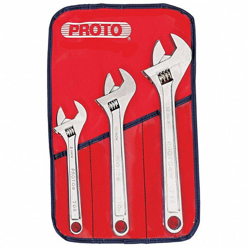 Proto J795A Adjustable Wrench, Alloy Steel, Plain - KVM Tools Inc.KV793K44